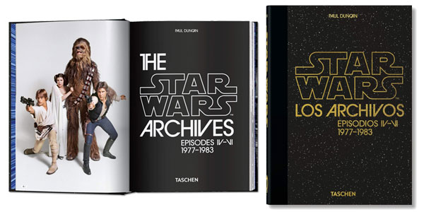Los archivos  Star Wars1977-1983 40 aniversario editorial Taschen