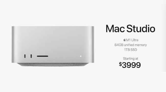 mac studio m1 ultra precio