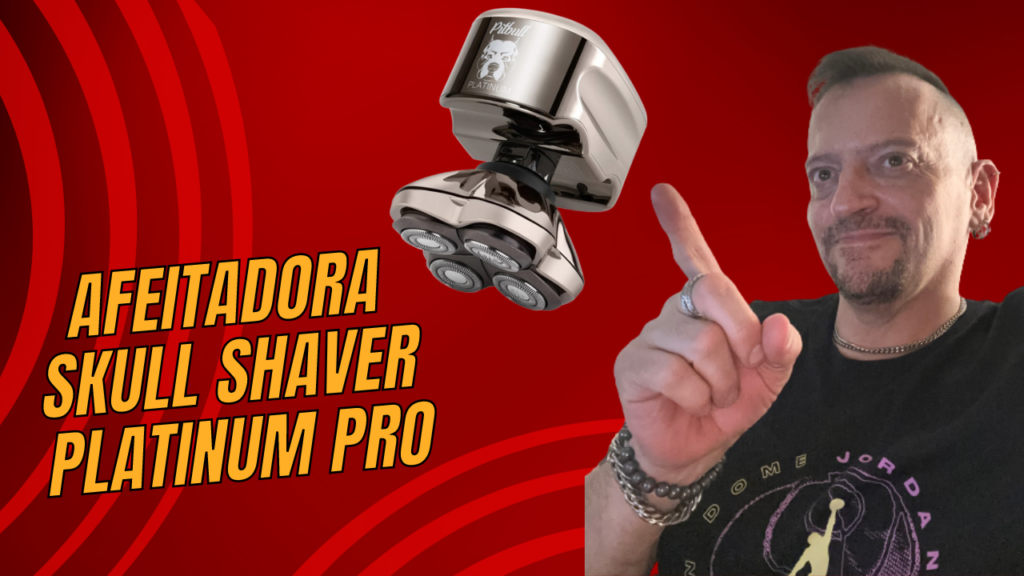 Afeitadora Skull Shaver Platinum PRO