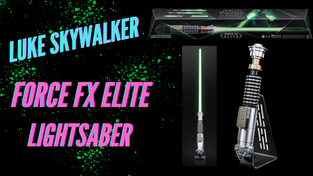 Espada Láser Luke Skywalker Force FX Elite